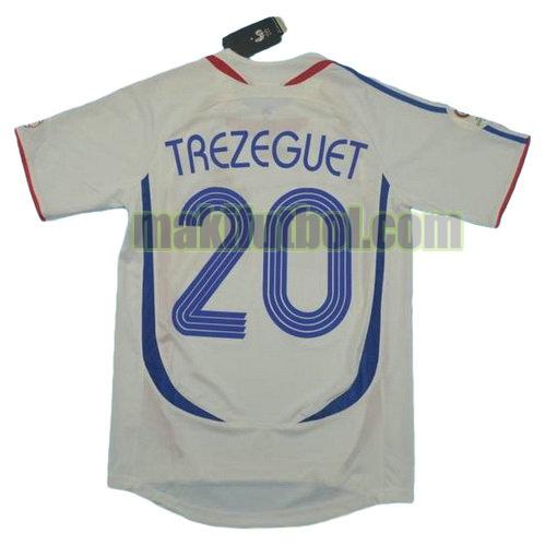 camisetas francia copa mundial 2006 segunda trezeguet 20