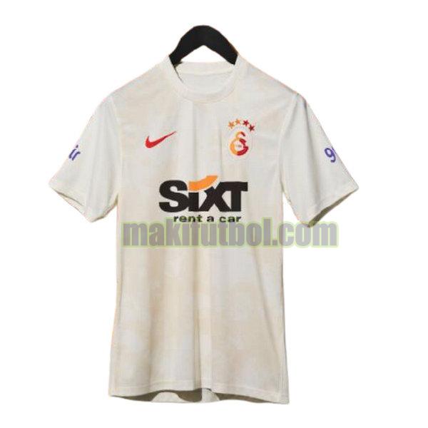 camisetas galatasaray sk 2021 2022 tercera tailandia blanco