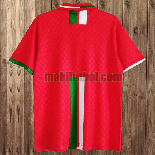 camisetas galles 1996-1998 primera rojo