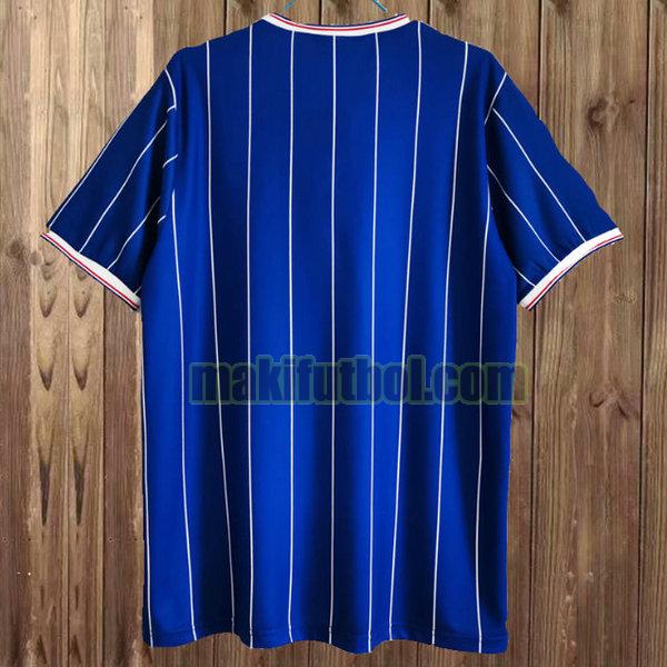 camisetas glasgow rangers 1982-1983 primera azul