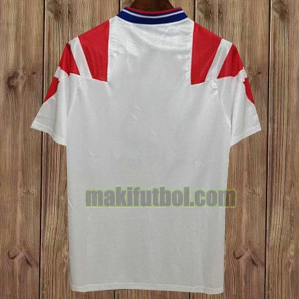 camisetas glasgow rangers 1992-1993 segunda blanco