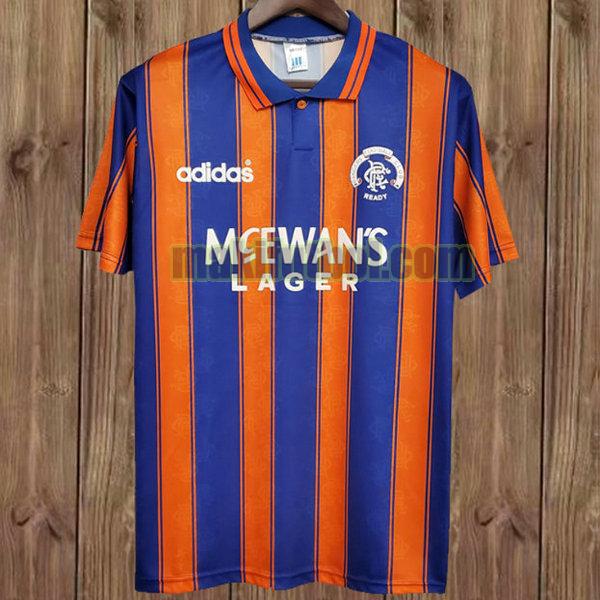 camisetas glasgow rangers 1993-1994 segunda naranja
