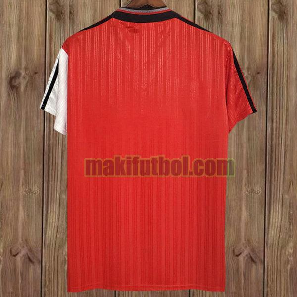 camisetas glasgow rangers 1995-1996 segunda rojo