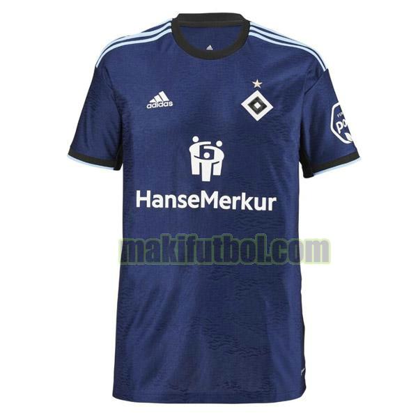 camisetas hamburgo sv 2022 2023 tercera tailandia azul