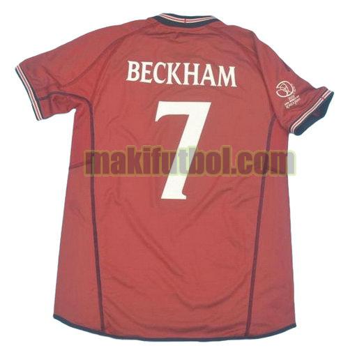 camisetas inglaterra 2002 tercera beckham 7