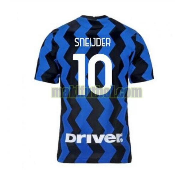 camisetas inter milan 2020-2021 primera sneijder 10