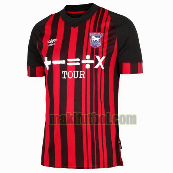 camisetas ipswich town 2022 2023 primera tailandia rojo negro