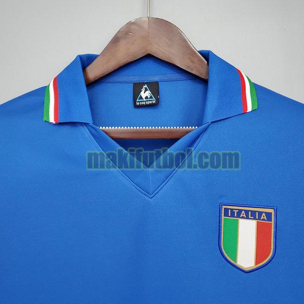 camisetas italia 1982 primera azul