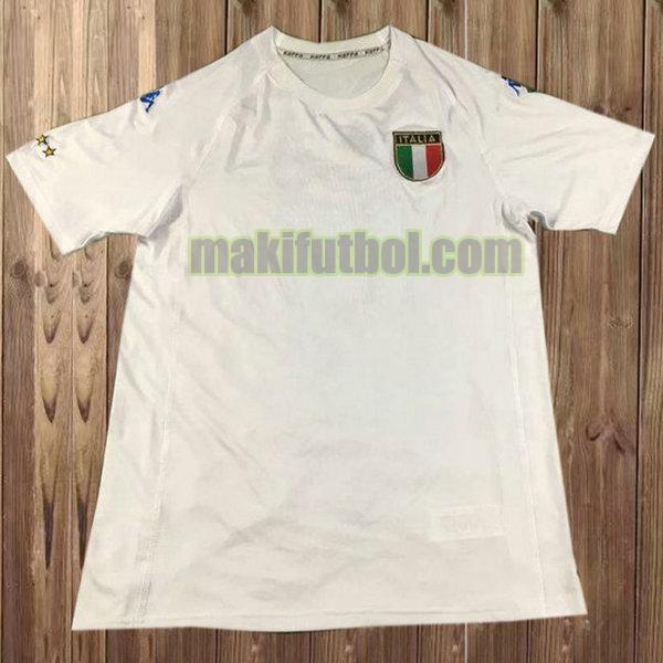camisetas italia 2000 segunda blanco