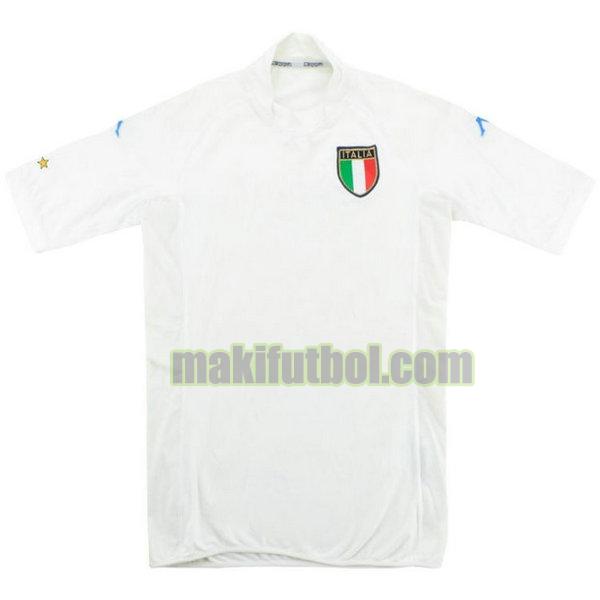 camisetas italia 2002 segunda blanco