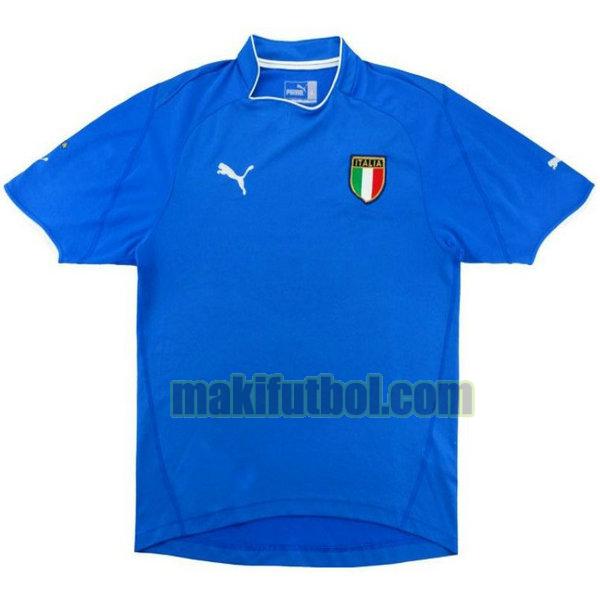 camisetas italia 2003 primera azul
