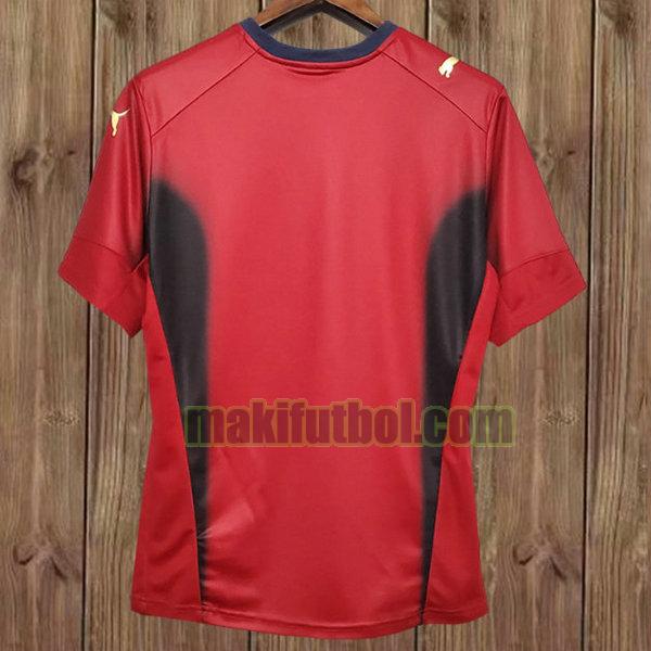 camisetas italia 2006 portero rojo