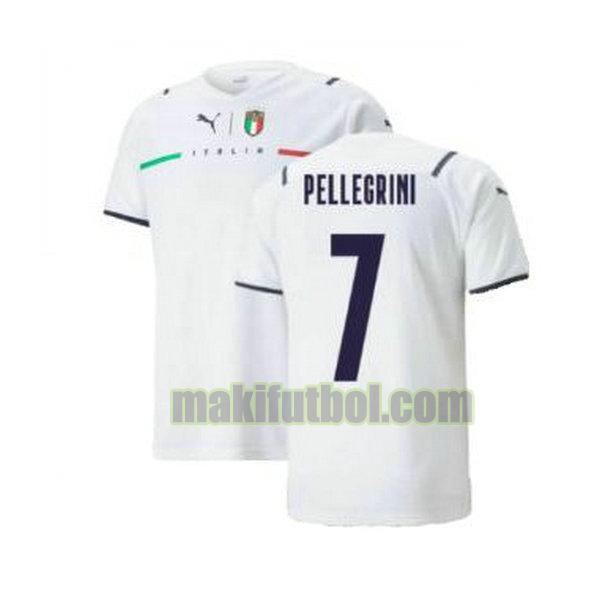 camisetas italia 2021 2022 segunda pellegrini 7 blanco