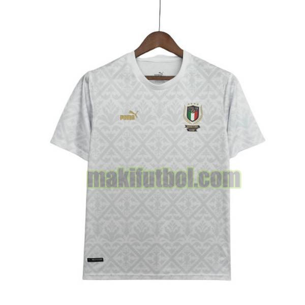 camisetas italia 2022 euro championship special edition blanco