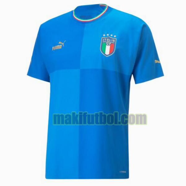 camisetas italia 2022 primera azul