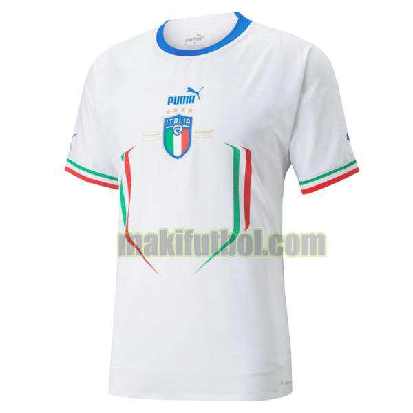 camisetas italia 2022 segunda blanco