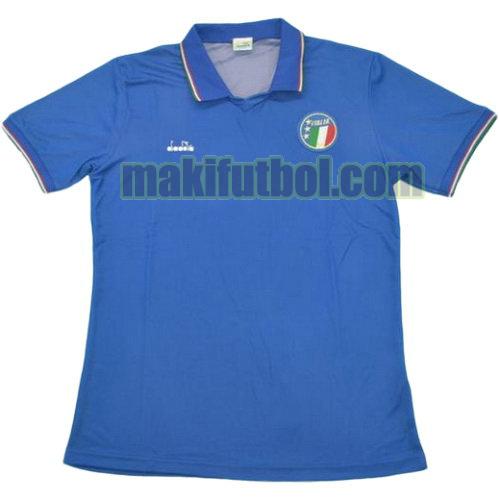 camisetas italia copa mundial 1990 primera