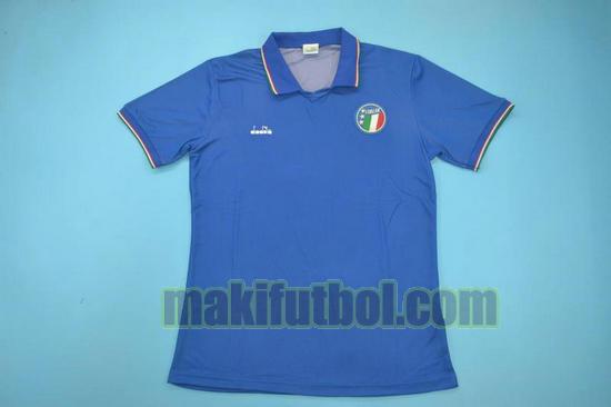 camisetas italia copa mundial 1990 primera