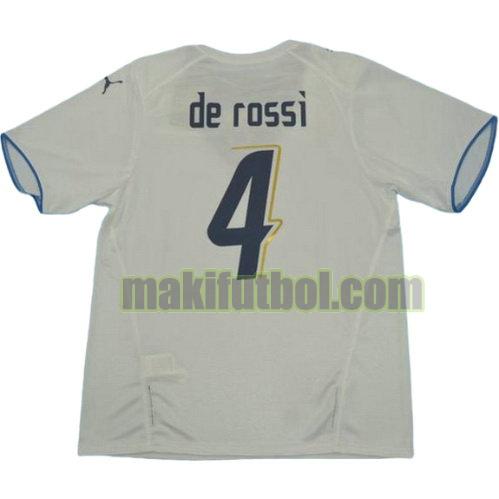camisetas italia copa mundial 2006 segunda de rossi 4