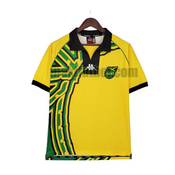 camisetas jamaica 1998 primera amarillo