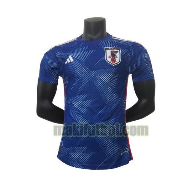 camisetas japon 2022 primera player azul