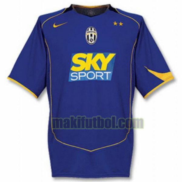 camisetas juventus 2004-2005 segunda azul