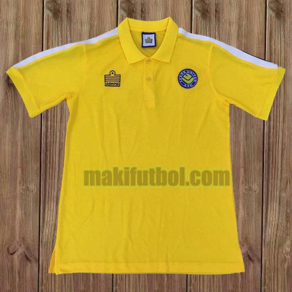 camisetas leeds united 1977-1978 segunda amarillo