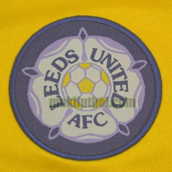 camisetas leeds united 1996-1999 segunda amarillo