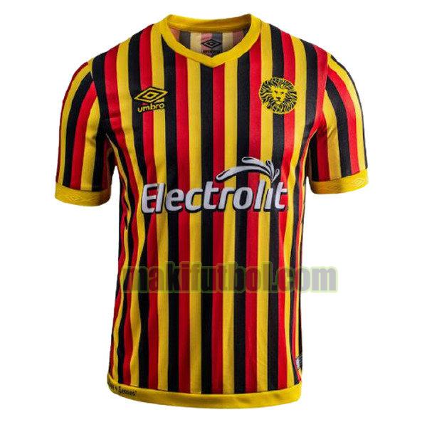 camisetas leones negros 2021 2022 primera tailandia negro amarillo rojo