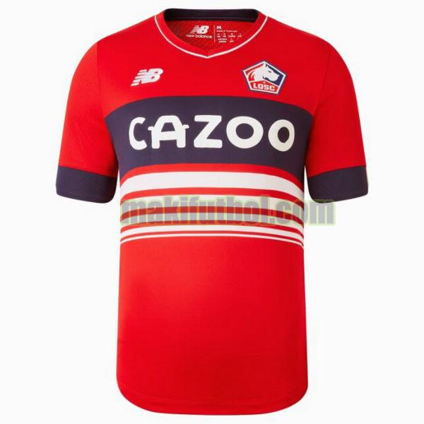 camisetas lille osc 2022 2023 primera rojo