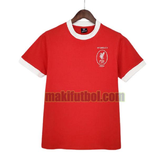 camisetas liverpool 1965 primera rojo