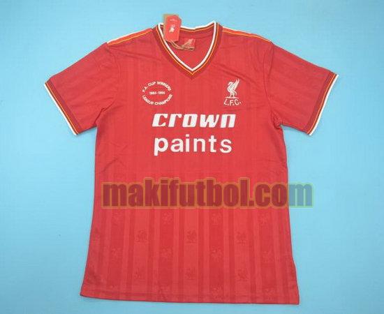 camisetas liverpool 1985-1986 primera