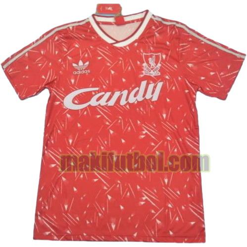 camisetas liverpool 1989-1990 primera