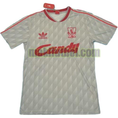 camisetas liverpool 1989-1991 segunda