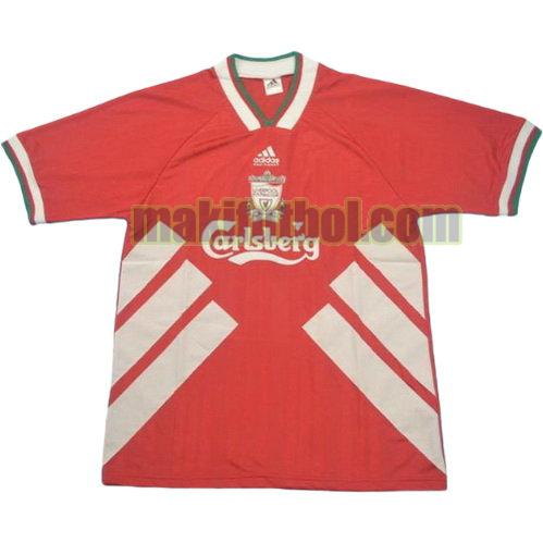 camisetas liverpool 1993-1995 primera