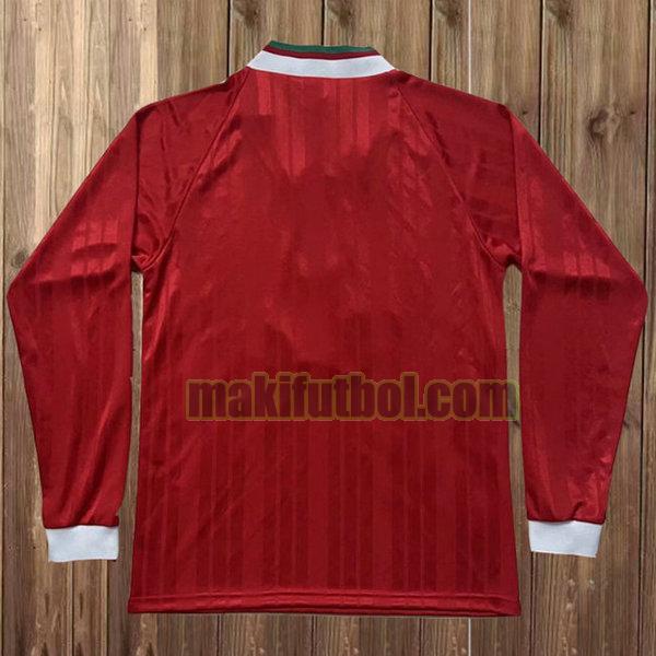 camisetas liverpool 1993-1995 primera ml rojo