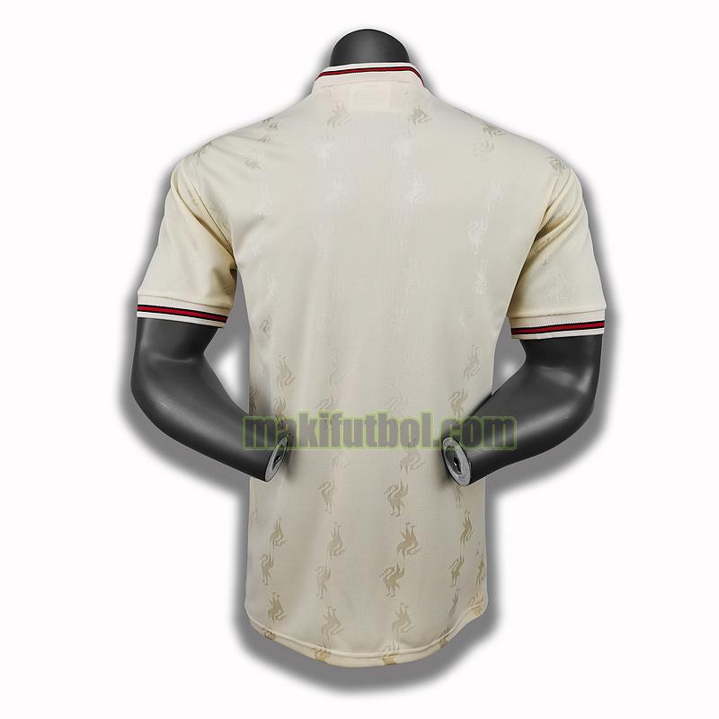 camisetas liverpool 1996 segunda player blanco
