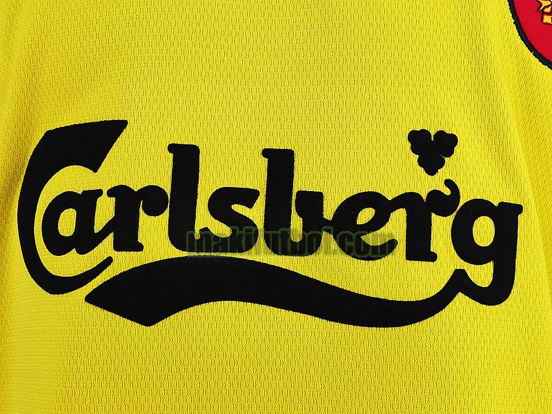 camisetas liverpool 1998 segunda player amarillo