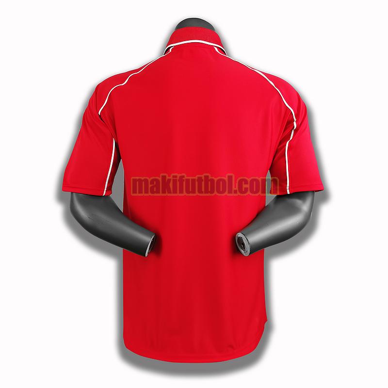 camisetas liverpool 2000 2001 primera player rojo