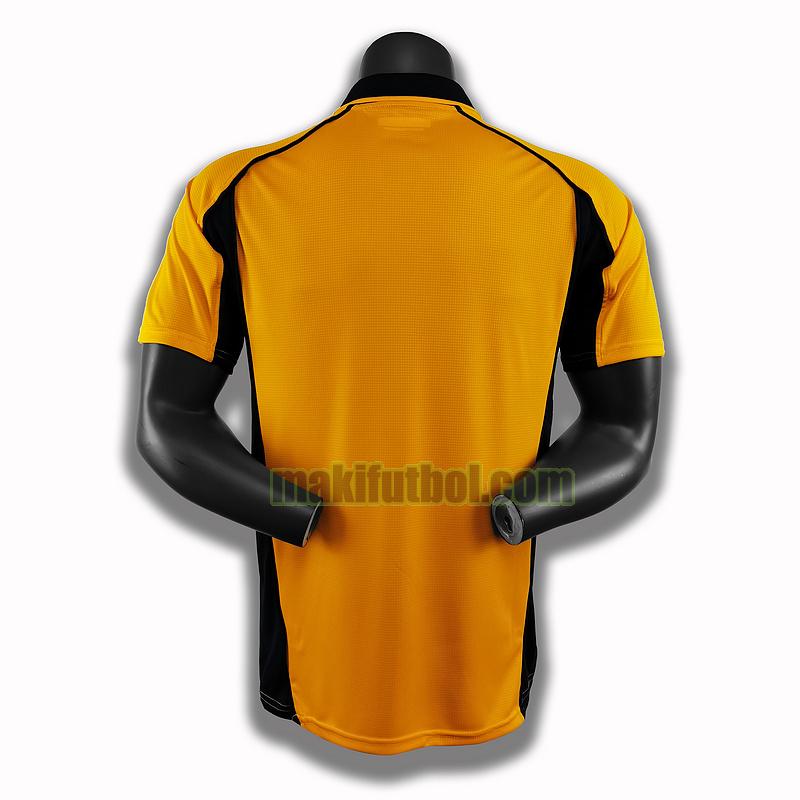 camisetas liverpool 2001 segunda player amarillo