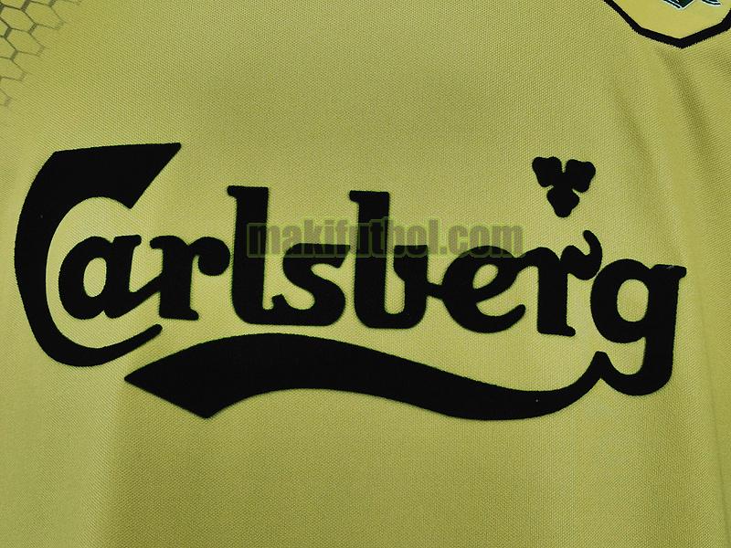 camisetas liverpool 2004 2005 segunda player amarillo