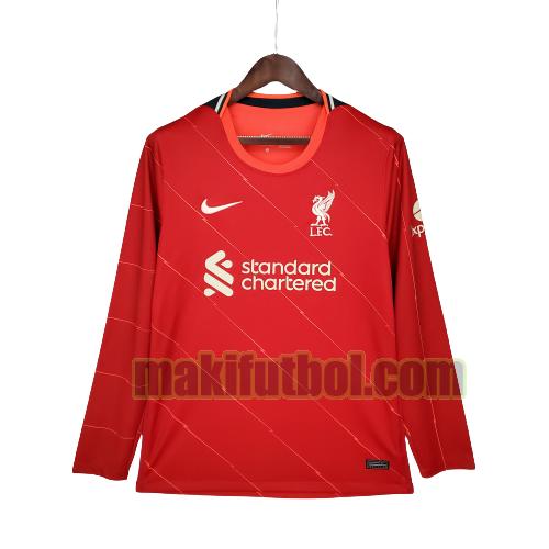 camisetas liverpool 2021 2022 primera ml rojo