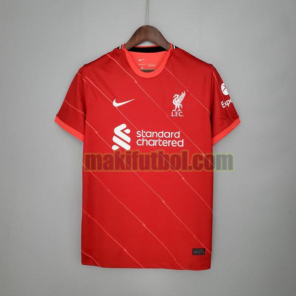 camisetas liverpool 2021 2022 primera rojo