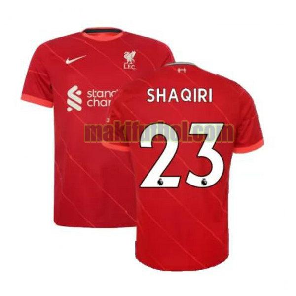 camisetas liverpool 2021 2022 primera shaqiri 23 rojo
