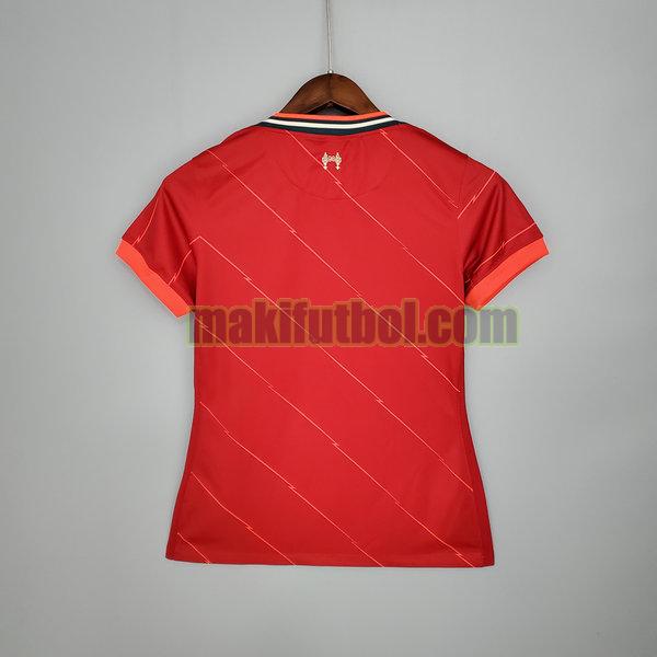 camisetas liverpool mujer 2021 2022 primera rojo