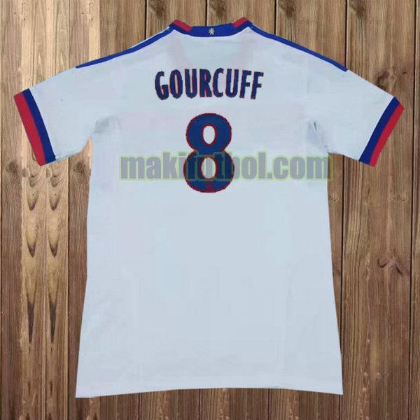 camisetas lyon 2011-2012 primera gourcuff 8 blanco