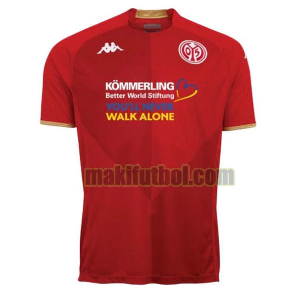 camisetas mainz 05 2022 2023 primera rojo