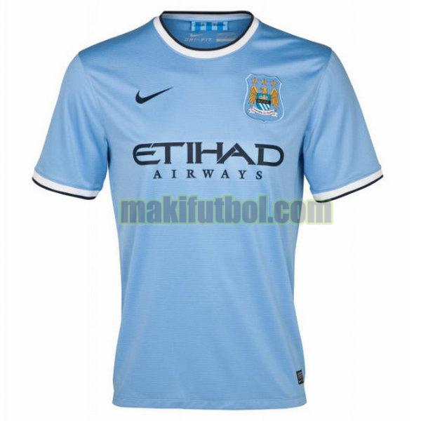 camisetas manchester city 2013-2014 primera azul
