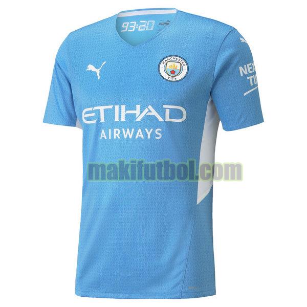 camisetas manchester city 2021 2022 primera equipacion azul