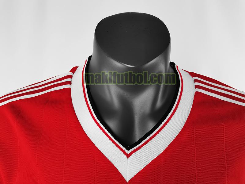 camisetas manchester united 1983 primera player rojo